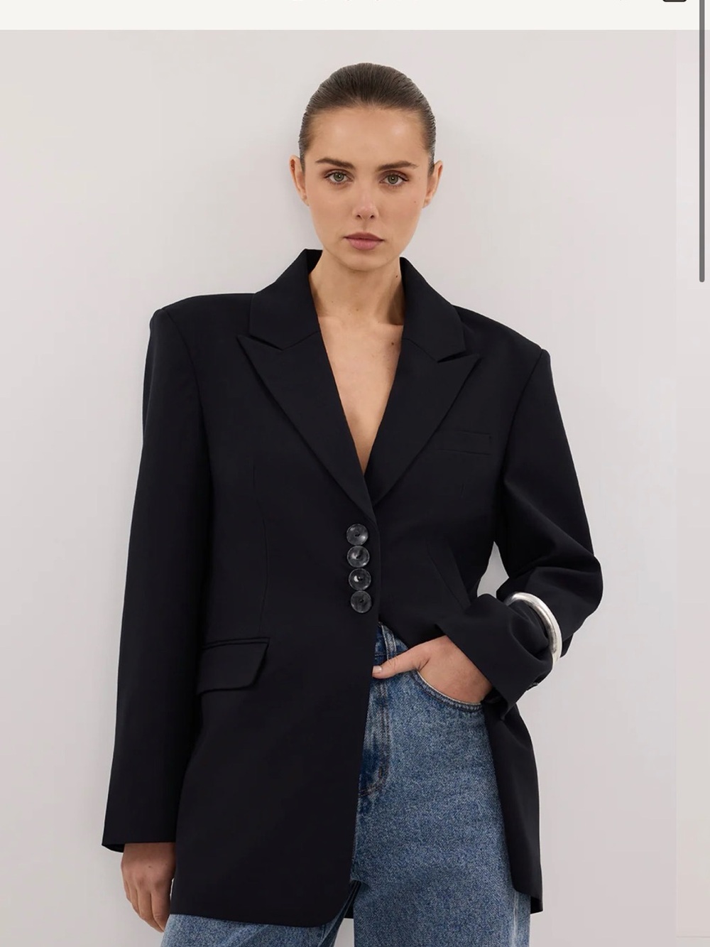 DISSH Andie Ink Oversized
Blazer 10 NWOT
